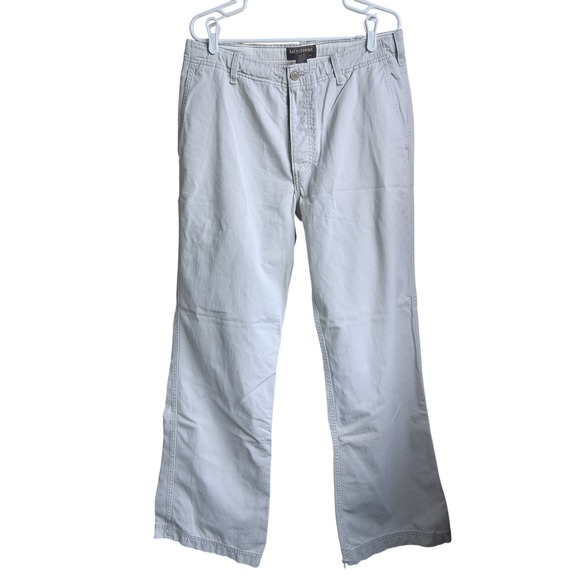 Y2K Abercrombie & Fitch Vintage Fatigue Pants Well-Loved 34L Stone‎ EVC - Picture 1 of 14